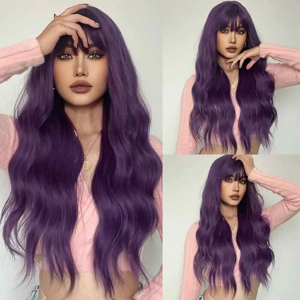 Long Body Wave Synthetic Hair Wigs for Women Fashion Cosplay Party Hair Wig