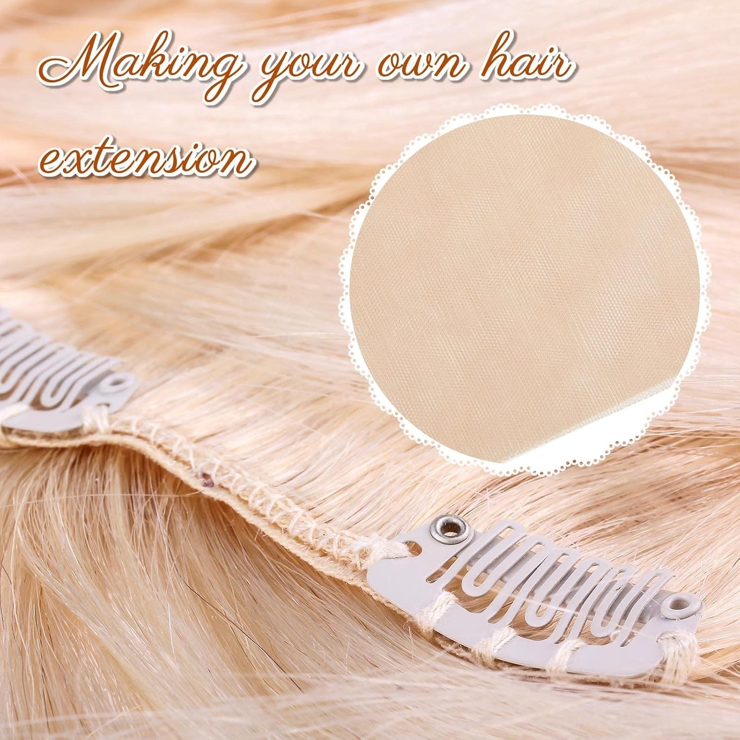 Beginner-Friendly Swiss Lace Wig Kit – Ventilating Needles
