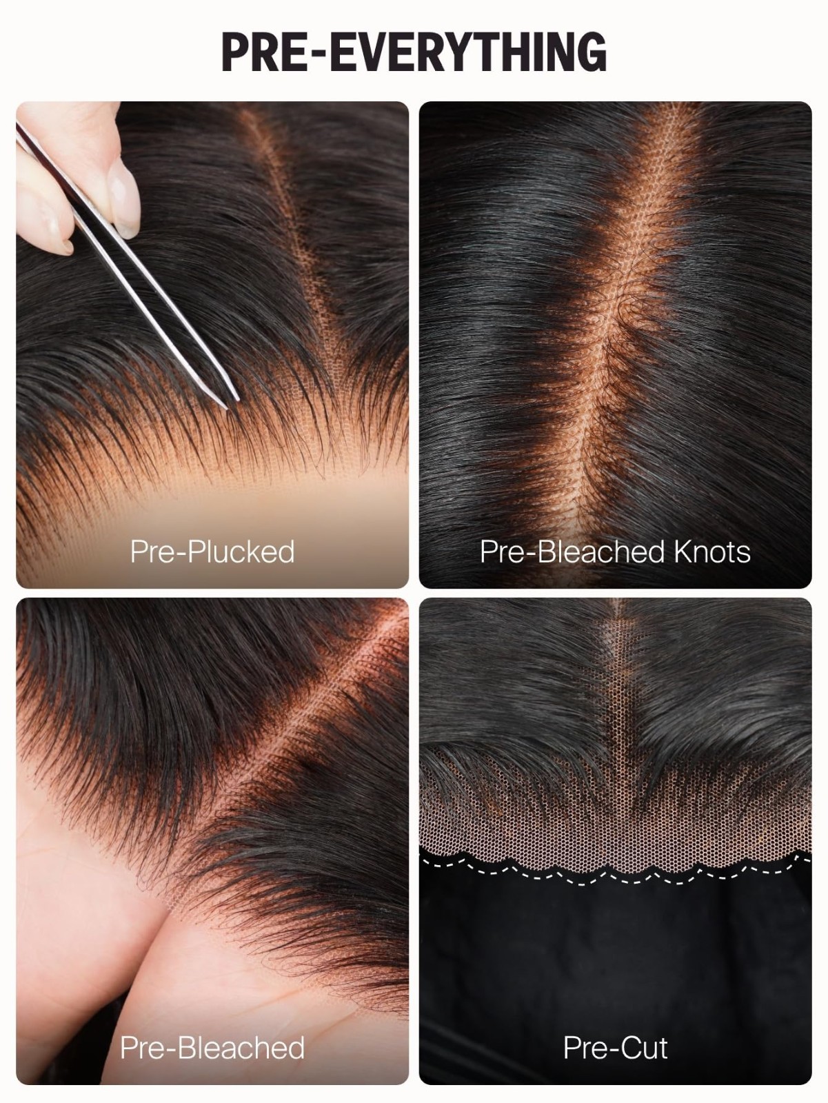 6×5 Glueless Human Hair Wig 210% Density Body Wave Pre Plucked Drawstring 20 Inc