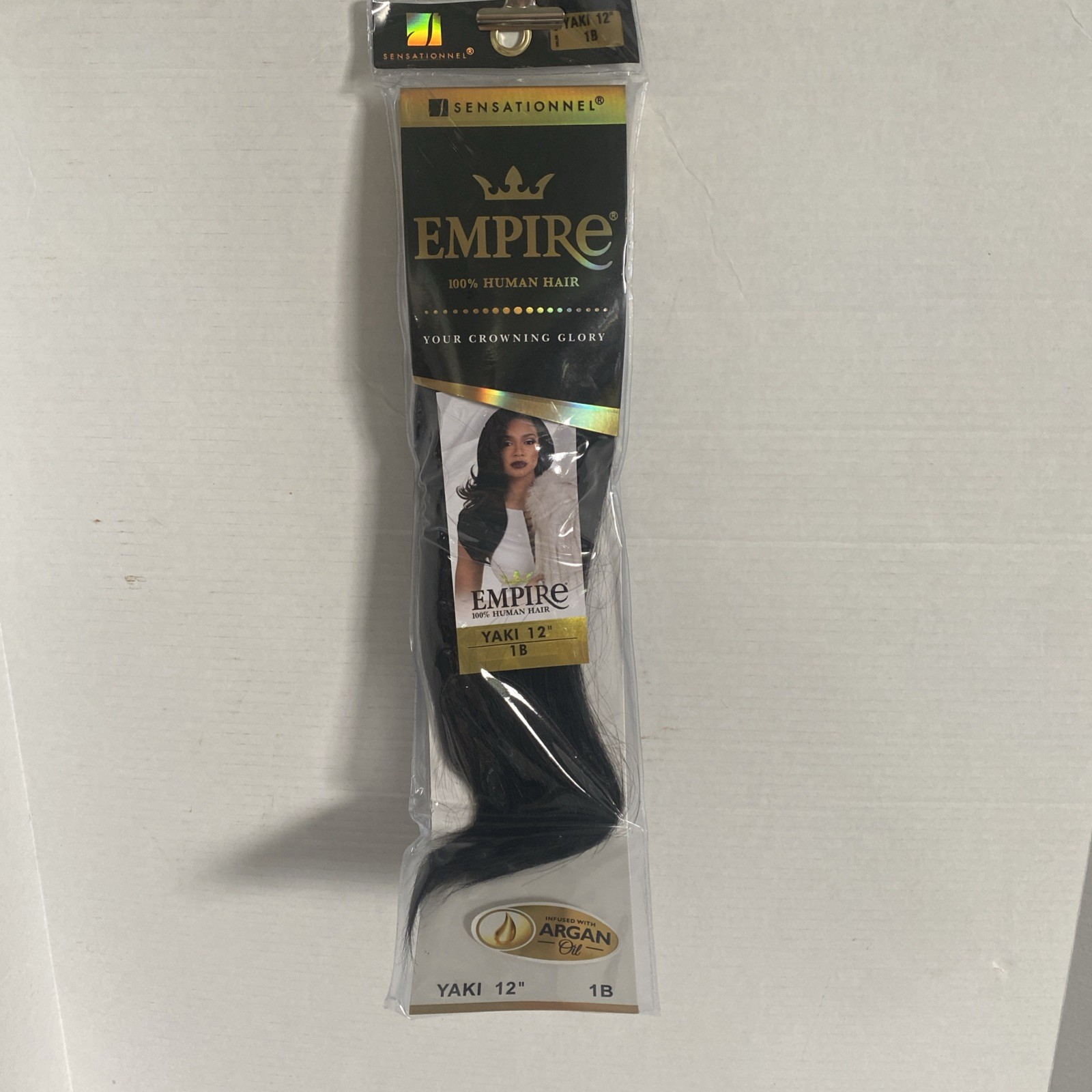 EMPIRE YAKI – SENSATIONNEL 100% HUMAN REMY HAIR SOFT YAKY WEAVE W/ ARGAN OIL