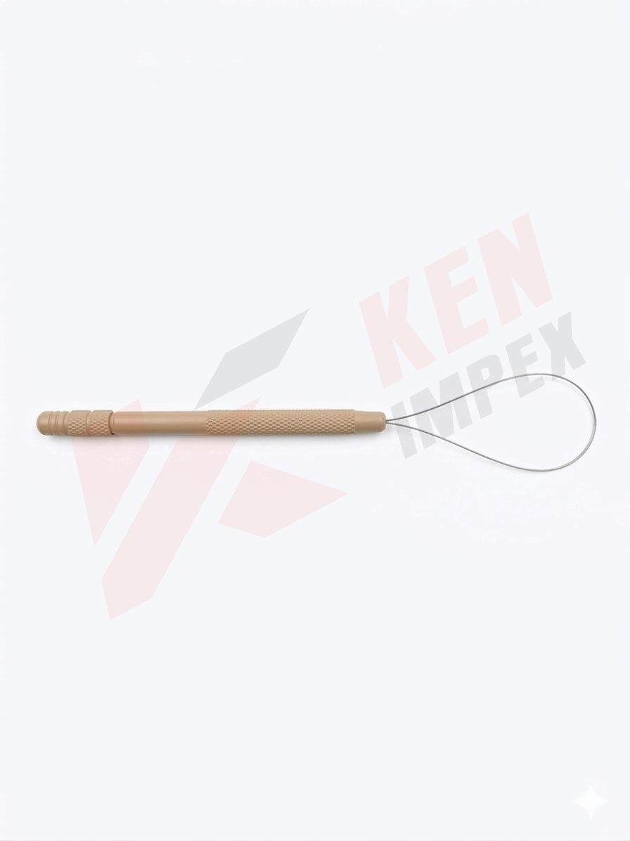 Hair Extension Tools Branded Kit Mate Beige Color Logo Laser Engraving PVC Case