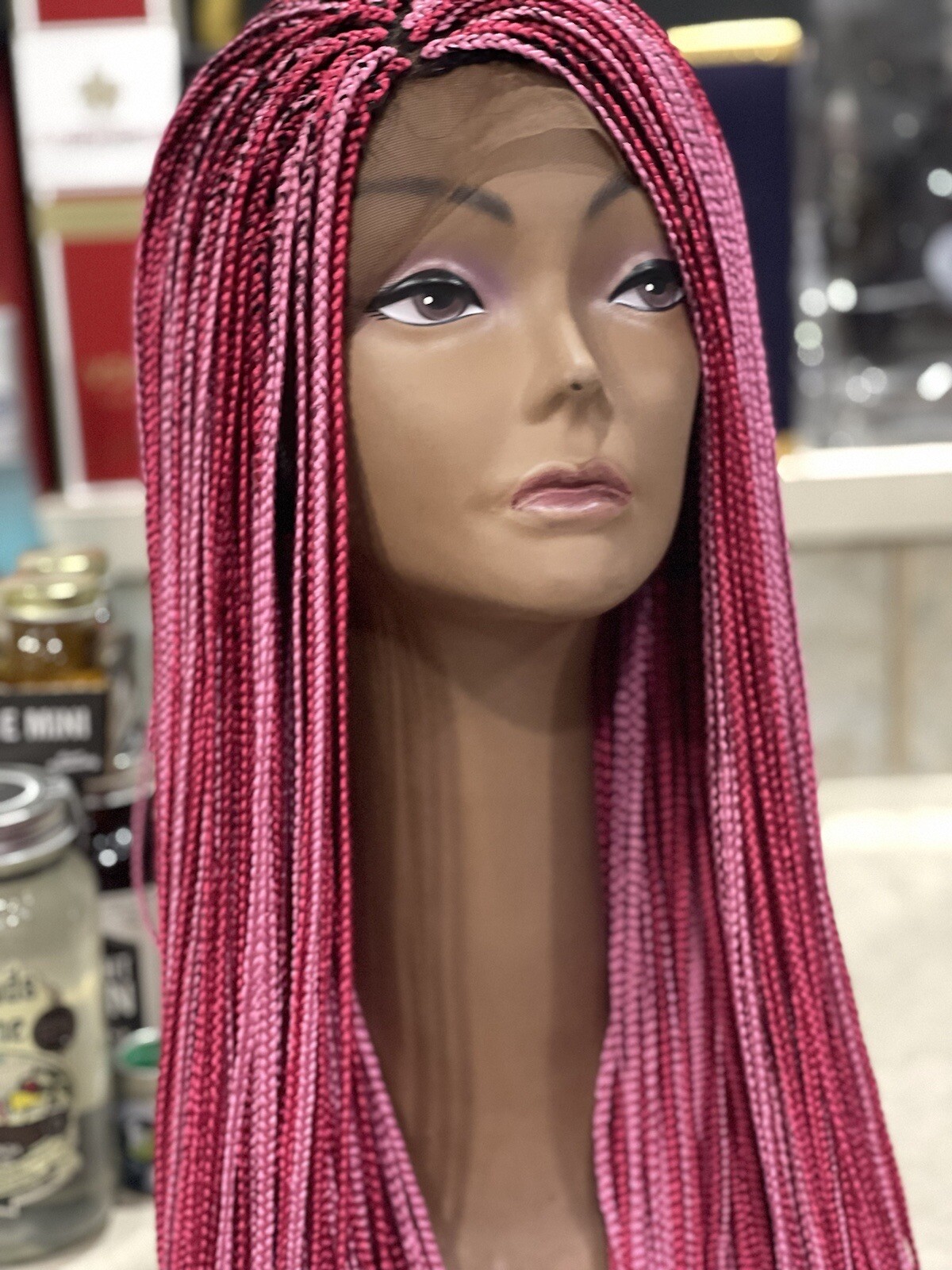 Micro Box Braided Wig (READY TO SHIP)