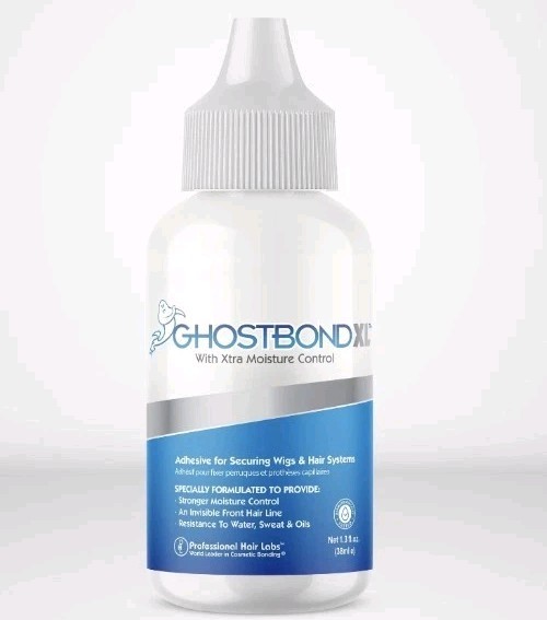 Ghost Bond “XL” Adhesive 1.3 Oz. Invisible Glue For Hair & Wigs Moisturizer Ctrl