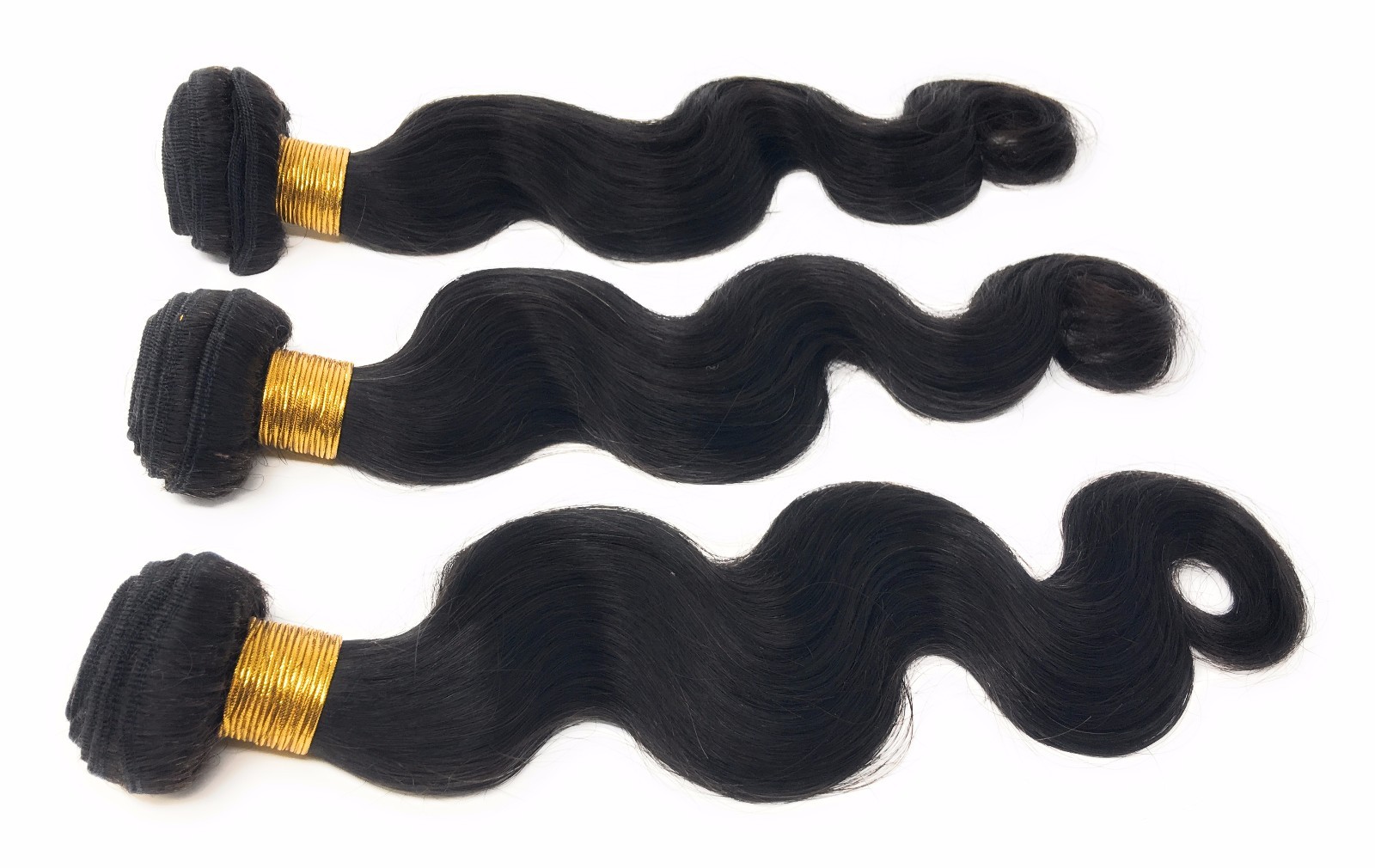 Soft Black Body Wave Brazilian Virgin Human Hair Weave Sew In 1 or 3 Bundles
