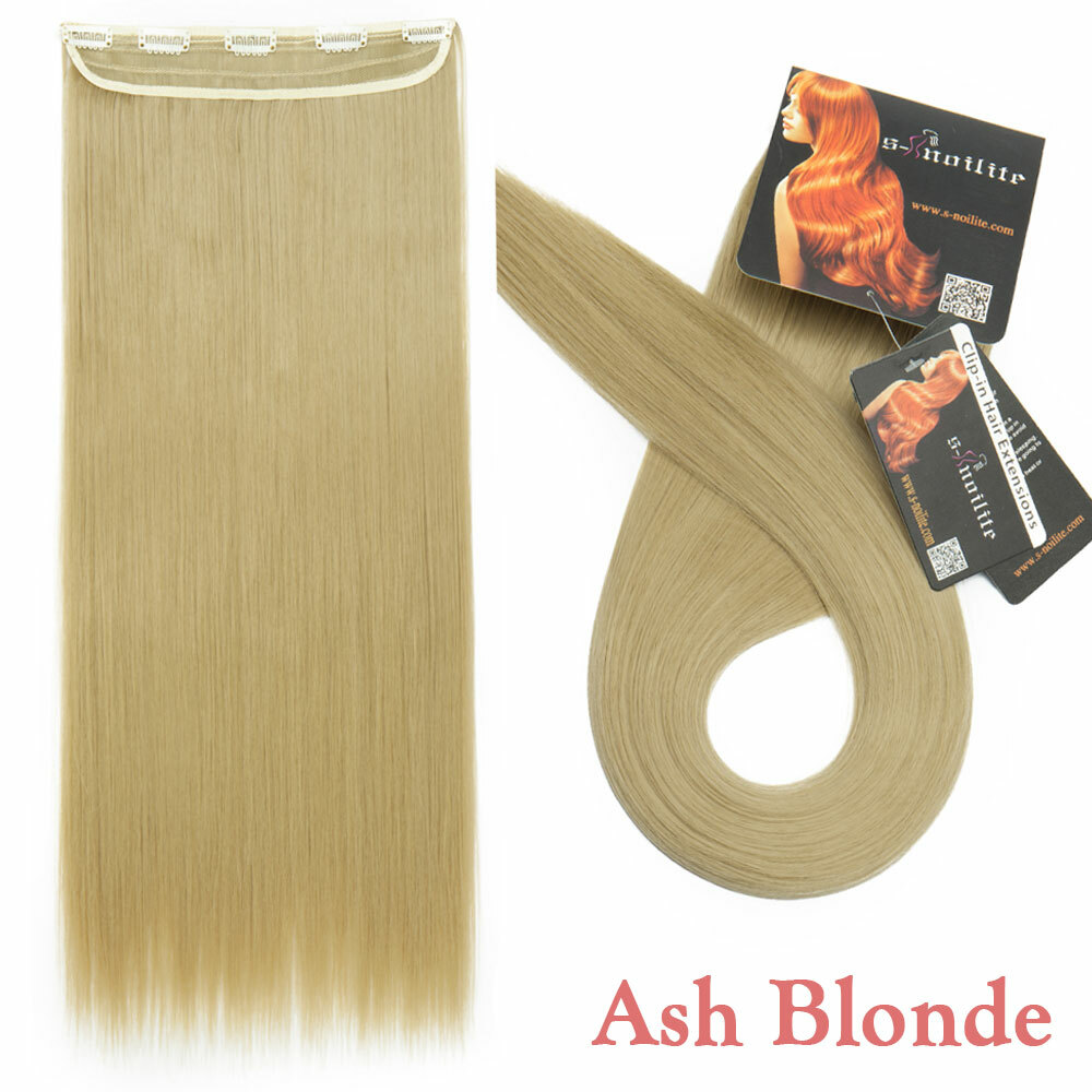 One Piece 5Clips Hairpiece Full Head V-shape Wavy Curly Clip in Hair Extensions