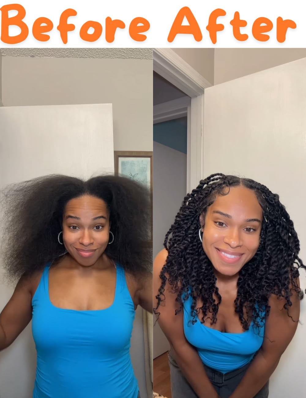 Style Icon 1 Bundle Afro Kinkys Bulk Human Hair 18 – – – – Loc Braiding