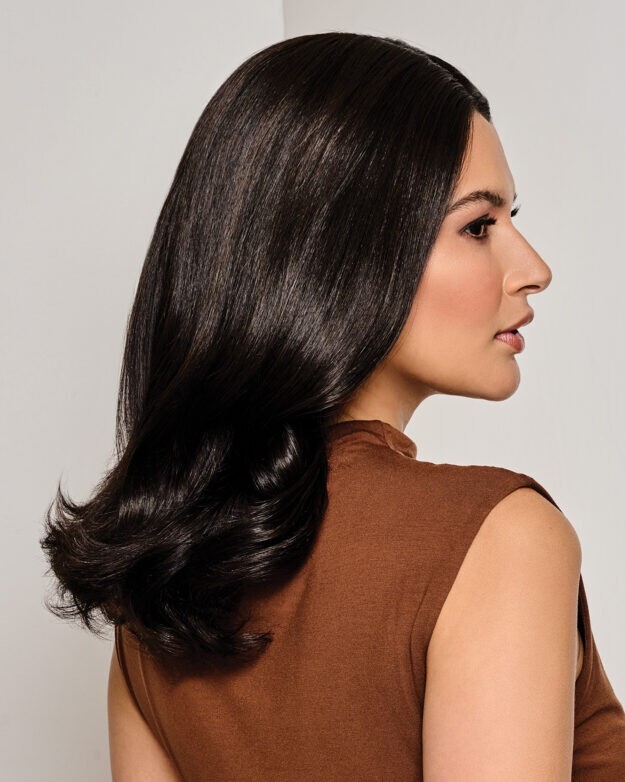TOPPER RAQUEL 16″ ON KEY Message OF COLOR-Human Hair-All HandTied -All Mono Base