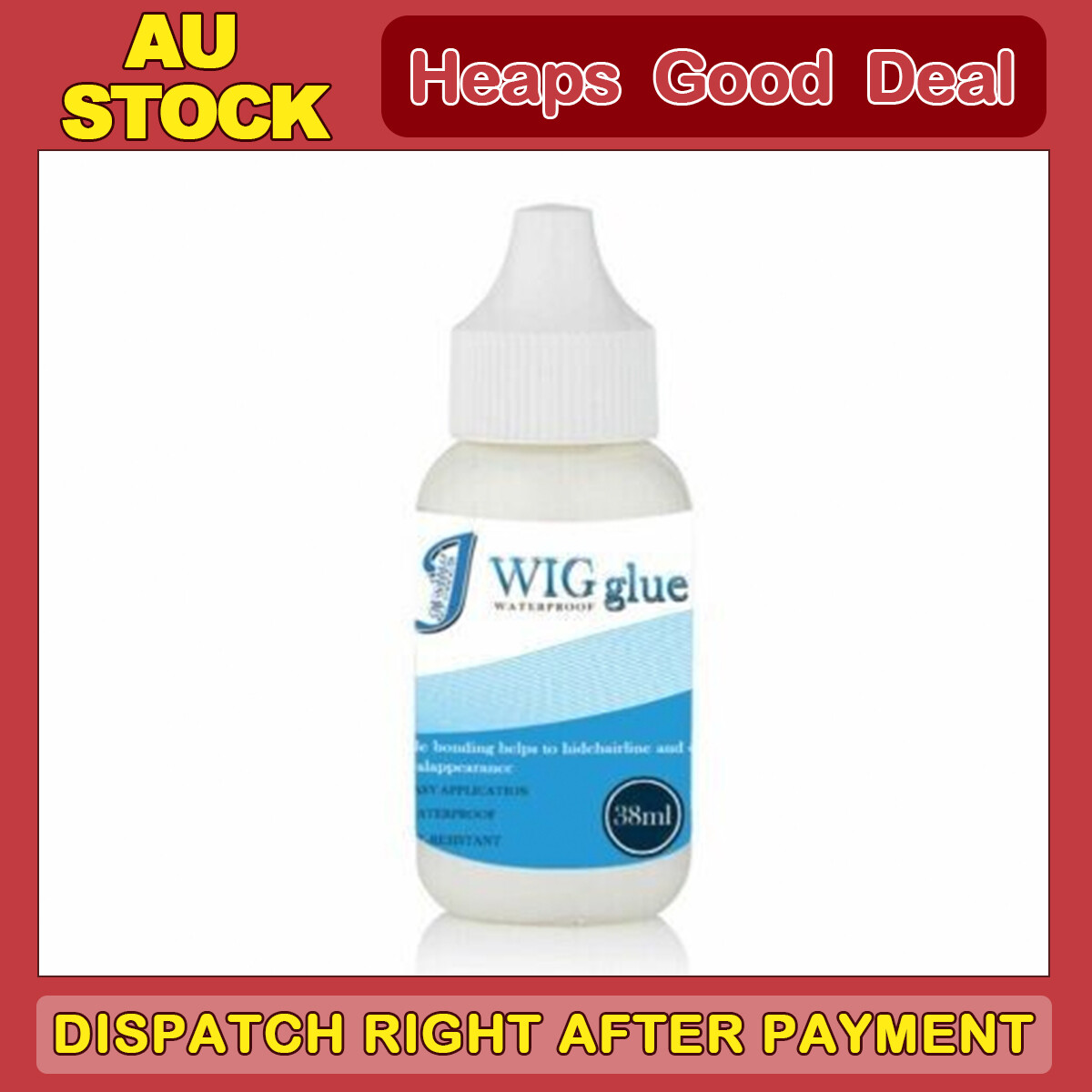1X Bottle Super Bonding Glue Lace Wig Hair System Glue 1.3oz/38mL No Latex