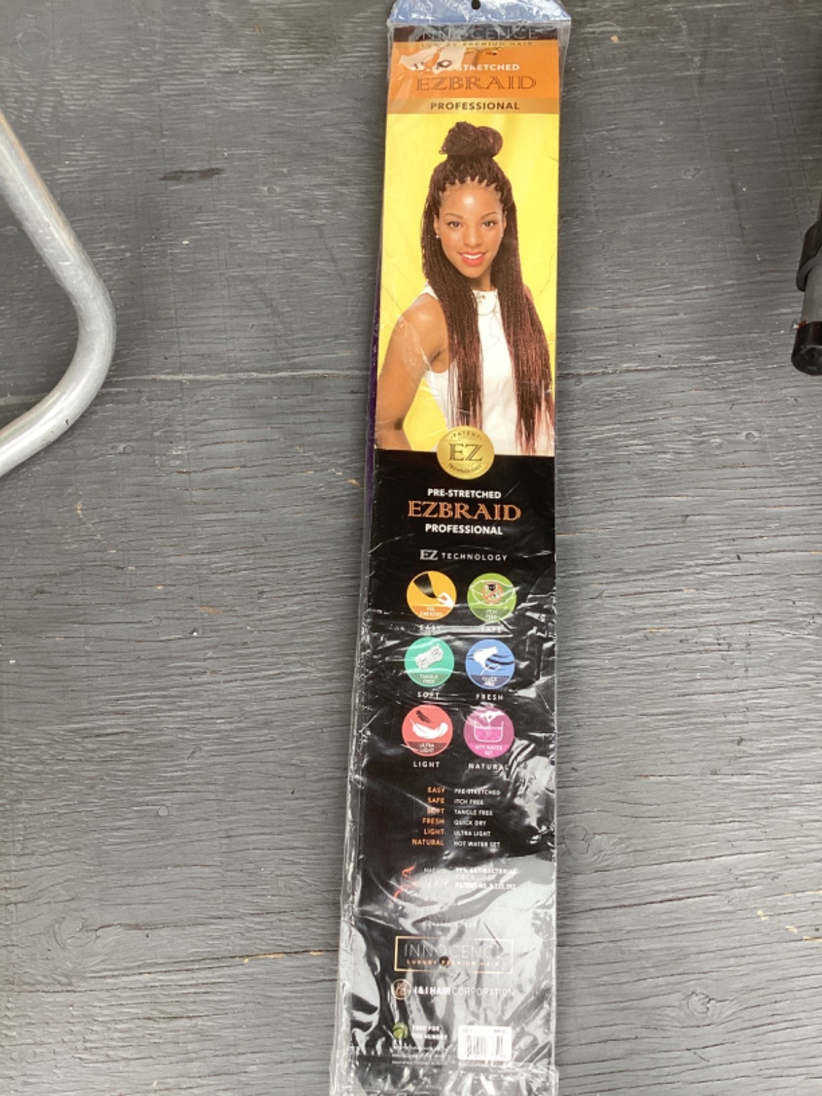 spetra braiding purple hair nib
