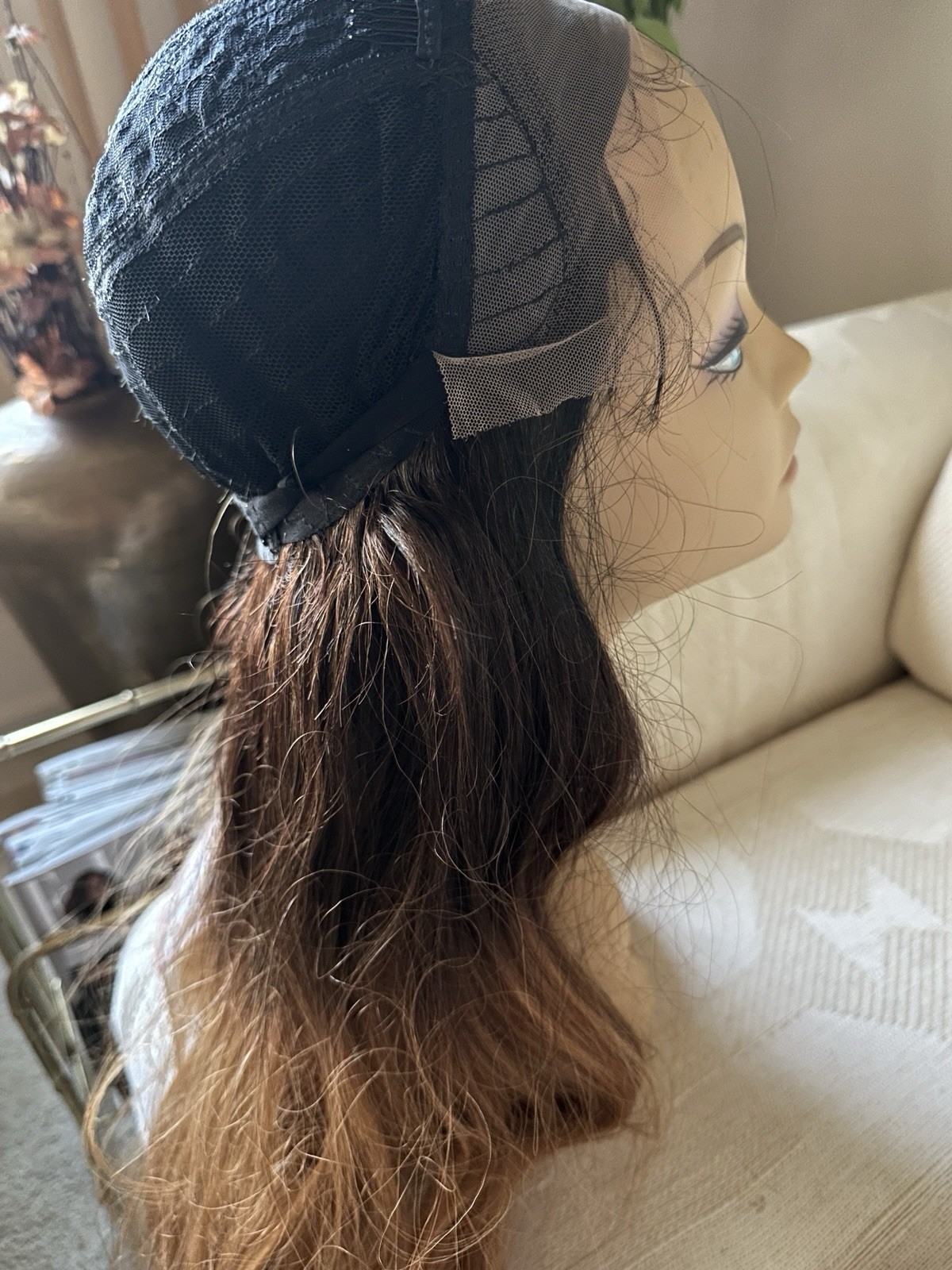 SENSATIONNEL VICE HD LACE WIG UNIT 16. COLOR T4/CHESTNUT BLONDE. PRE-PLUCKED.NWT