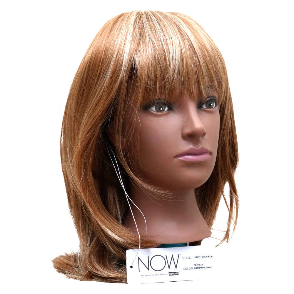 Light Touch Bob Auburn Blonde Wig by NOW LUXHAIR for Sheri Shepherd