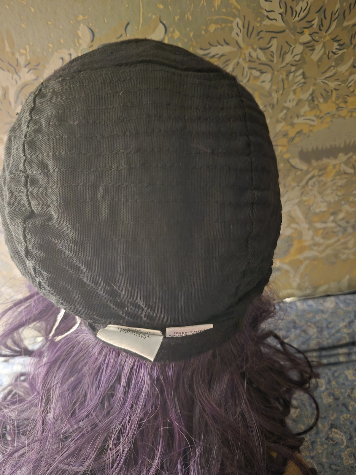 René of Paris Lush Wavez Wavy Synthetic Heat-Resistant Wig Classic Cap Purple