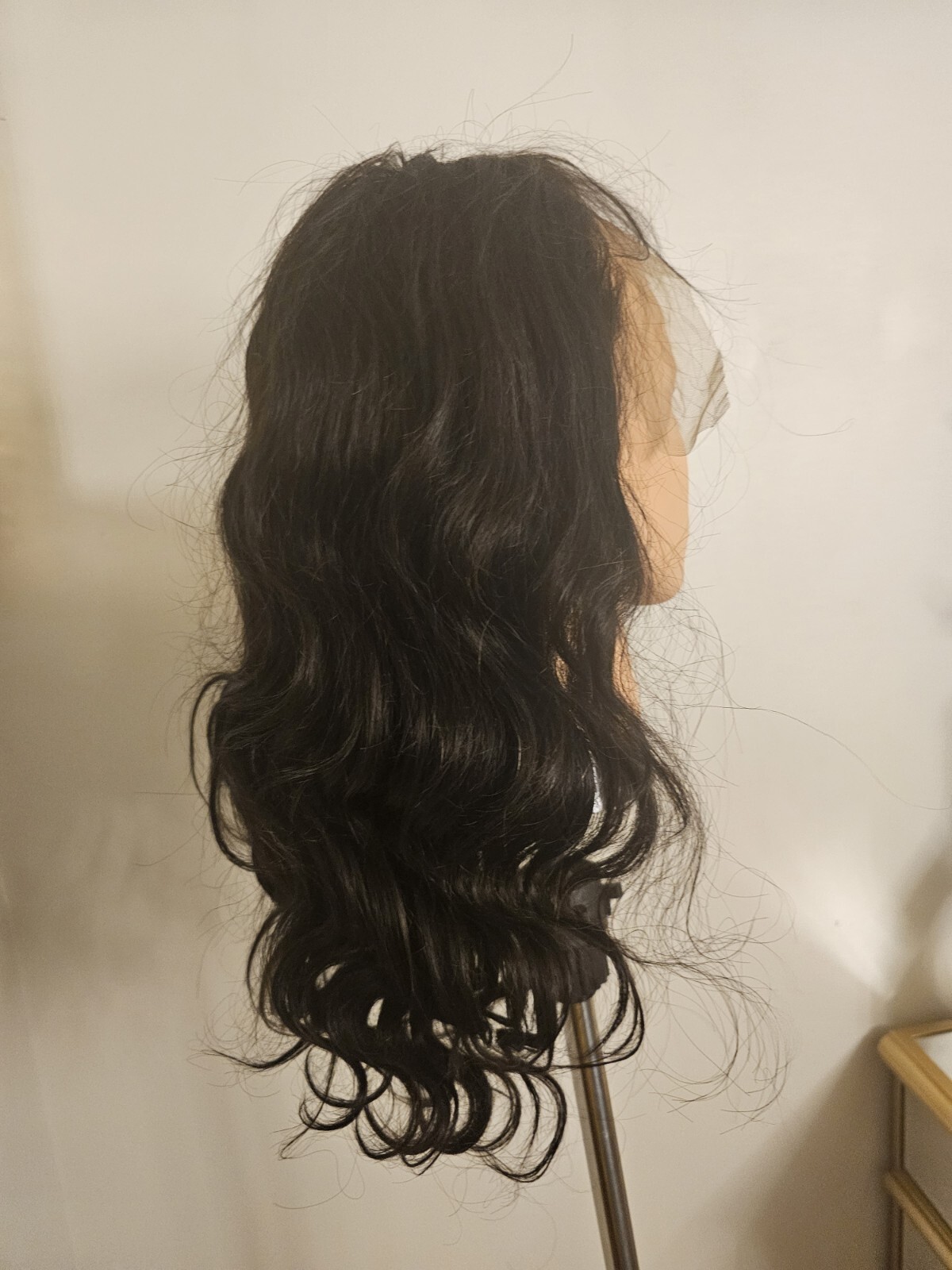 High Quality regular Top 18 to 20″ straight 100% Virgin Human Hair Lace Wig