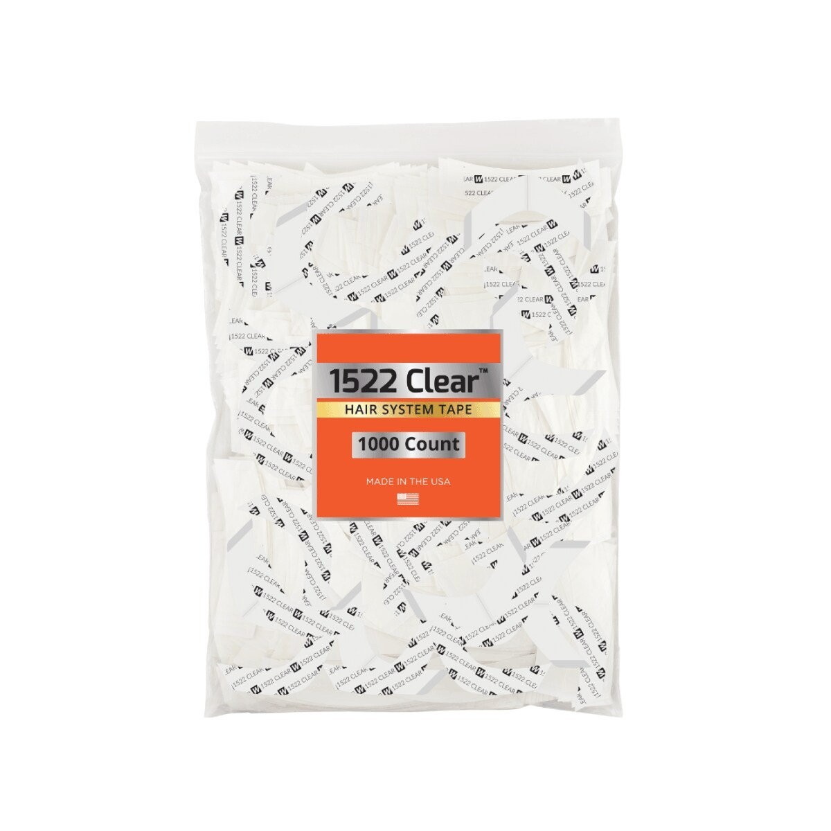 Walker Tape 1522 Clear Tape – A Contour – 1000 pc/Bag