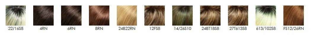 Lea Jon Renau Exclusive Colors Human Hair Wigs Monofilament