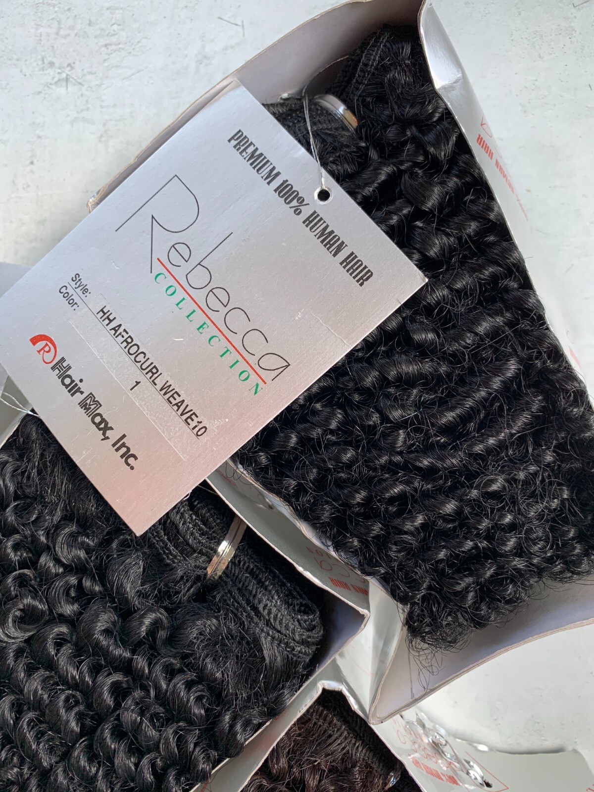 100% Human Hair for Weaving, Afro Curl 10″ Feels Soft & Looks Natural, #1 #1B