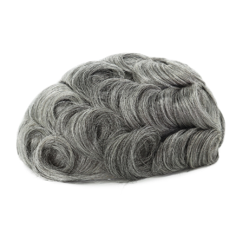 Toupee For Men French Lace Human Hair Replecement System Natural Hairpiece 8×10