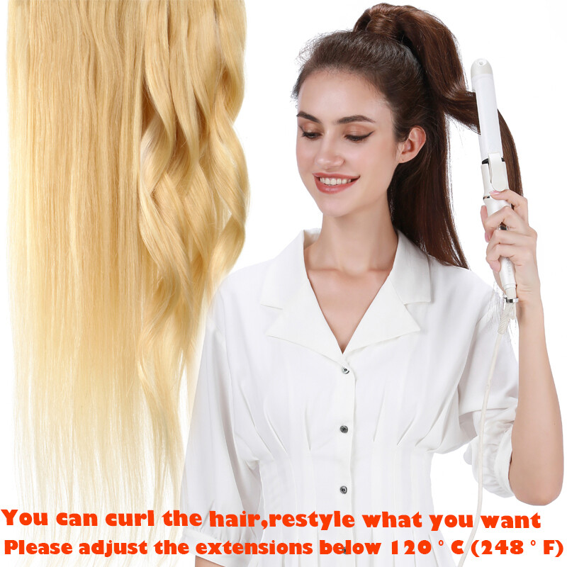 Nail U Tip 100% Remy Human Hair Extensions Pre Bonded Keratin Fusion//Highlight
