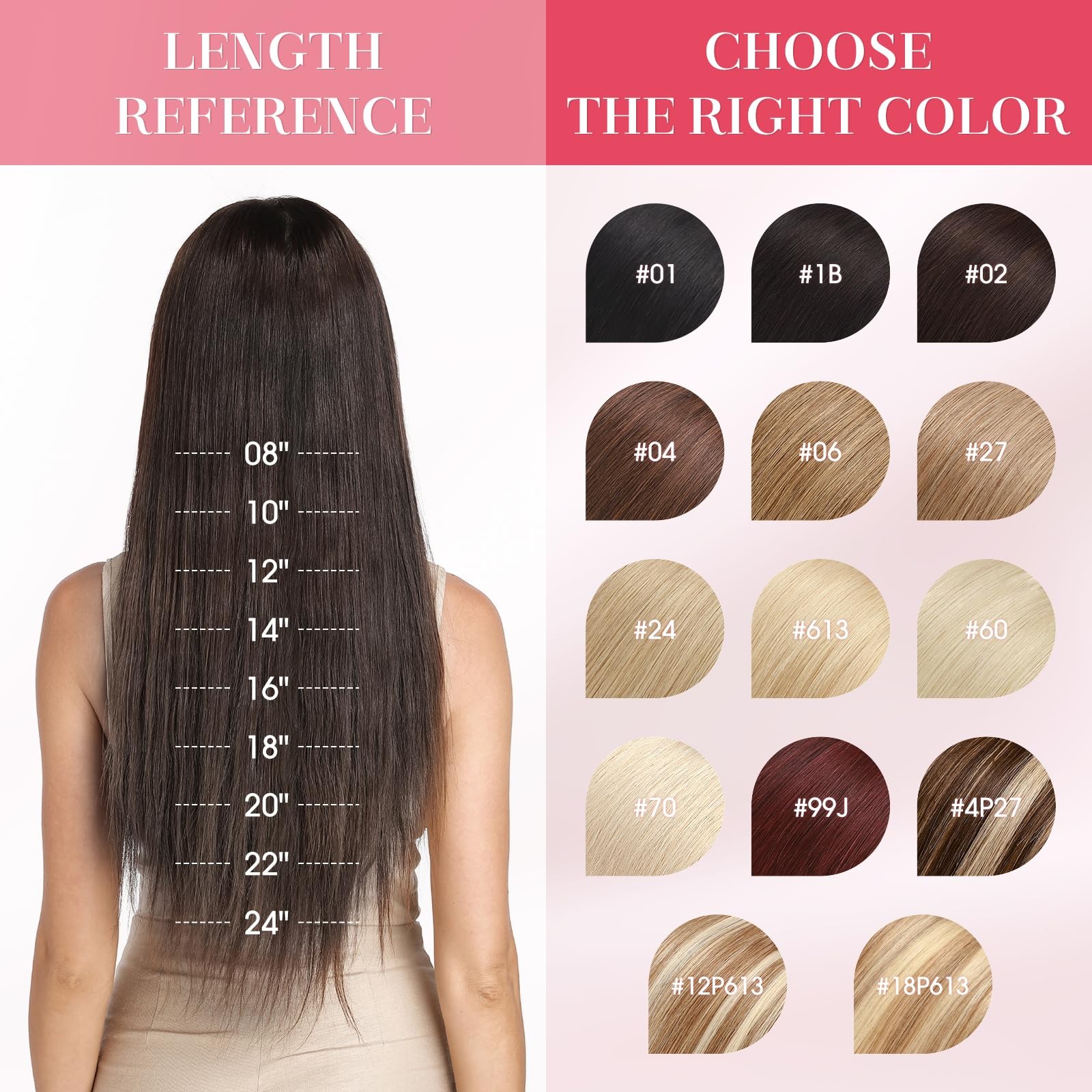 Clip In Hair Extensions 100% Real Human 10 Inch 8pcs 75g – Easy to Wear