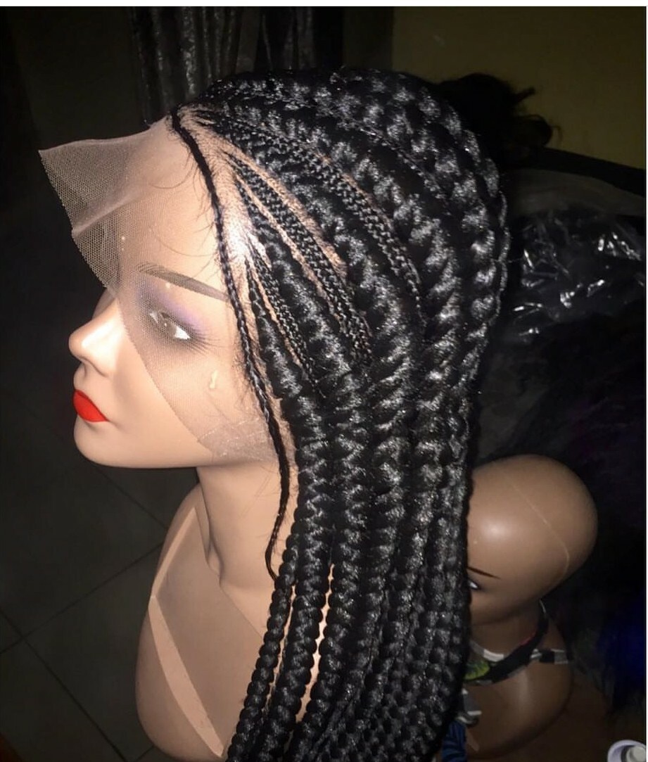 Braided wig: full lace Handmade Cornrows braids,PRE-ORDER ONLY.2-3WEEKS. Loc USA