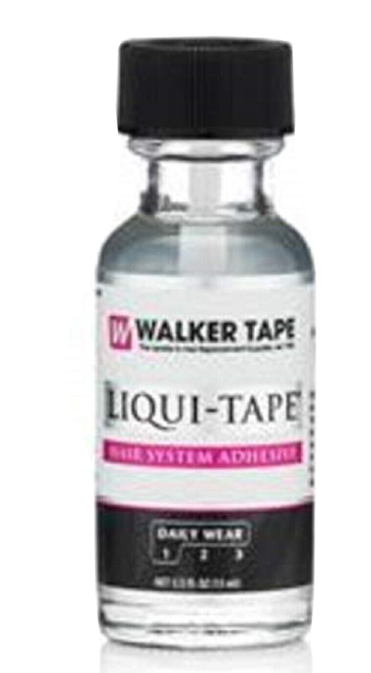 Walker Tape Adhesive Liqui Tape 1/2 Ounce Brush on One Bottle.