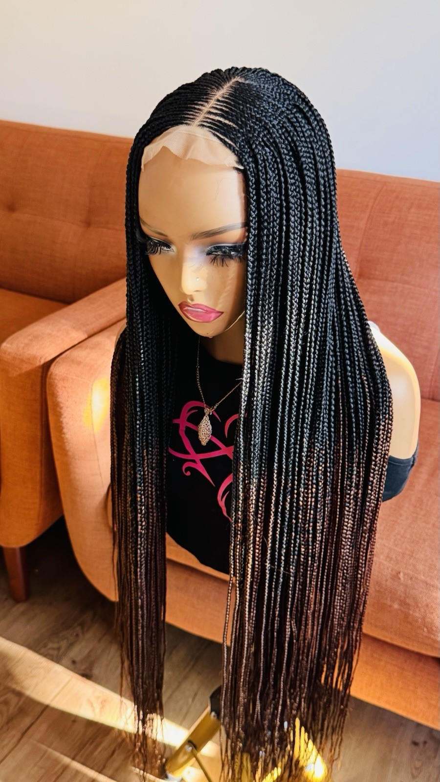 braided wig closure Easy Wear Ready To Ship