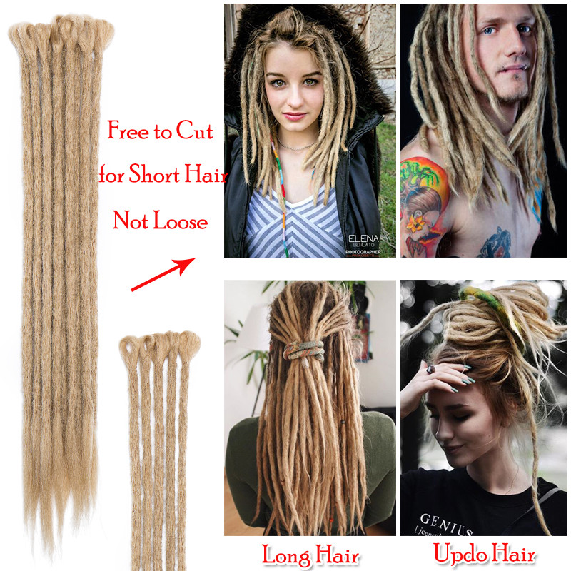Multi-Color Synthetic Soft Dread Locks Crochet Braid Braiding Hair Extensions US