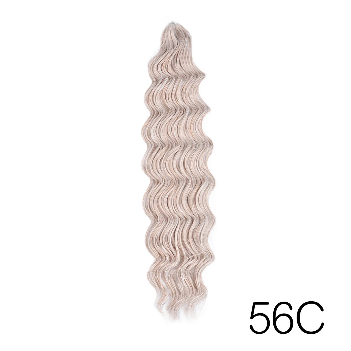 24 Inch Ombre Synthetic Anna Curl Water Wave Twist Crochet Hair Afro Loose Deep