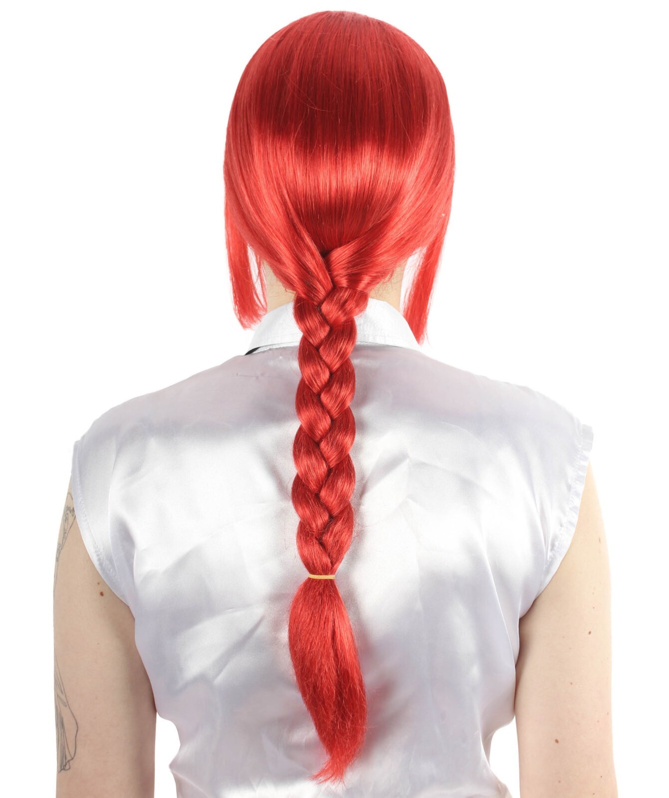 Adult Women’s Supernatural Anime Light Red Braided Wig HW-7090