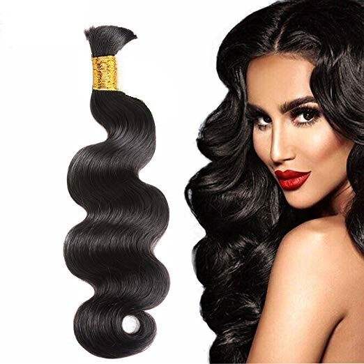 Bulk Mink Hair 22 Inch Best Quality Braids Human Hair In Body Wave 100g/PACK