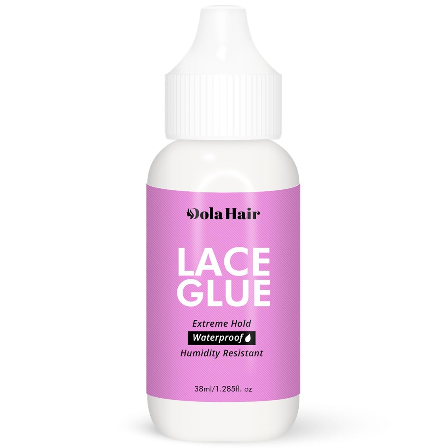 Dolahair Extreme Hold Lace Glue for Wigs, Waterproof, Invisible Bonding, 1.3 Oun