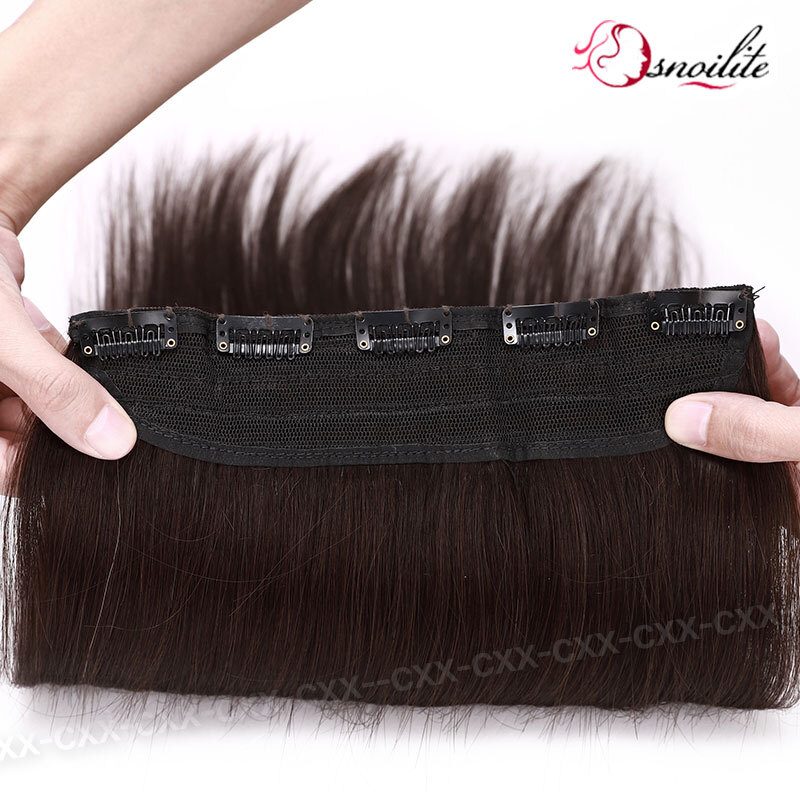 Thick Long Ombre One Piece 3/4 Full Head Clip In HUMAN REAL REMY Hair Extensions