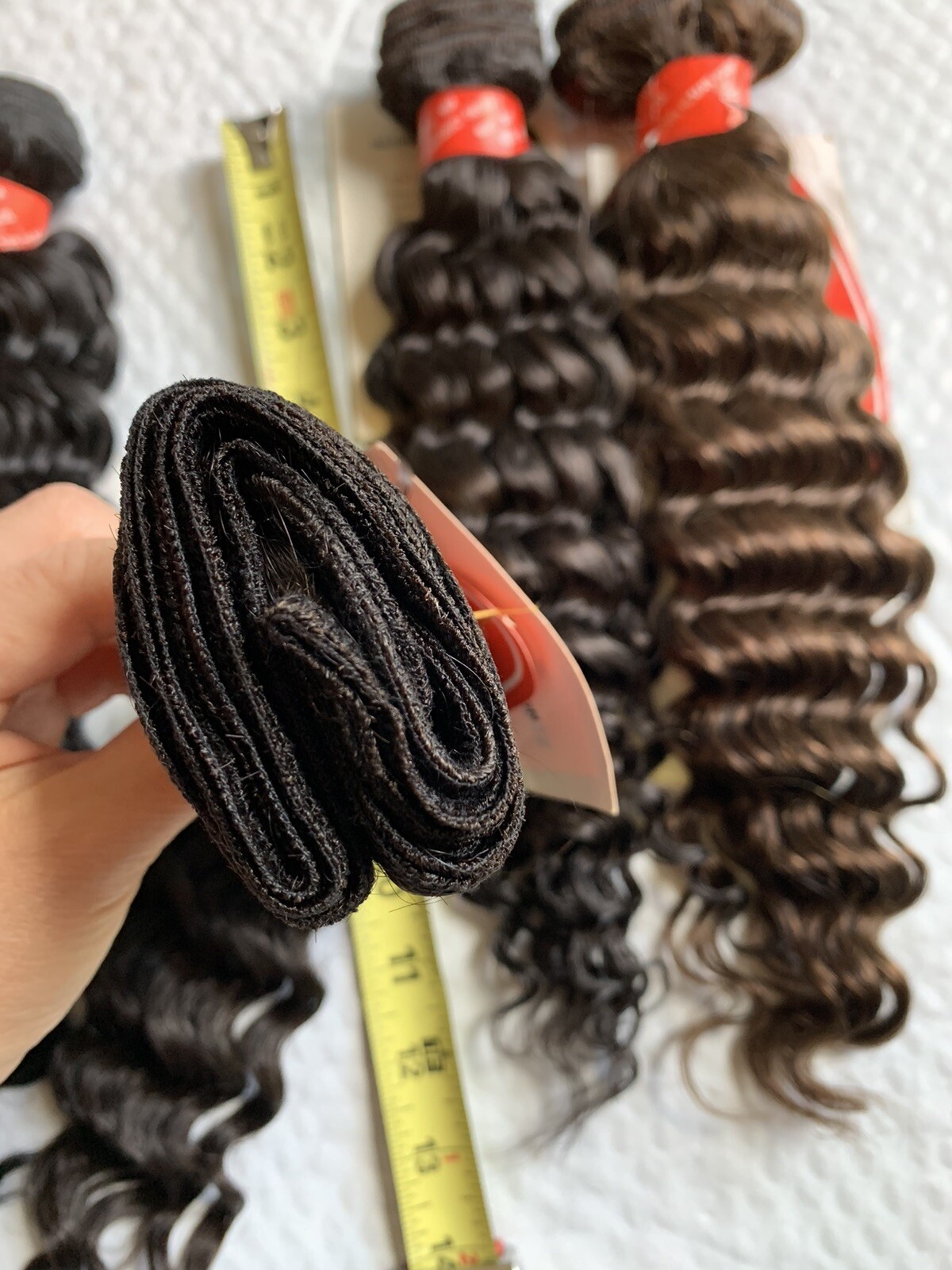 100% Human Hair for Weaving by Excel, Deep Wave Style, Feels soft and Lovely!