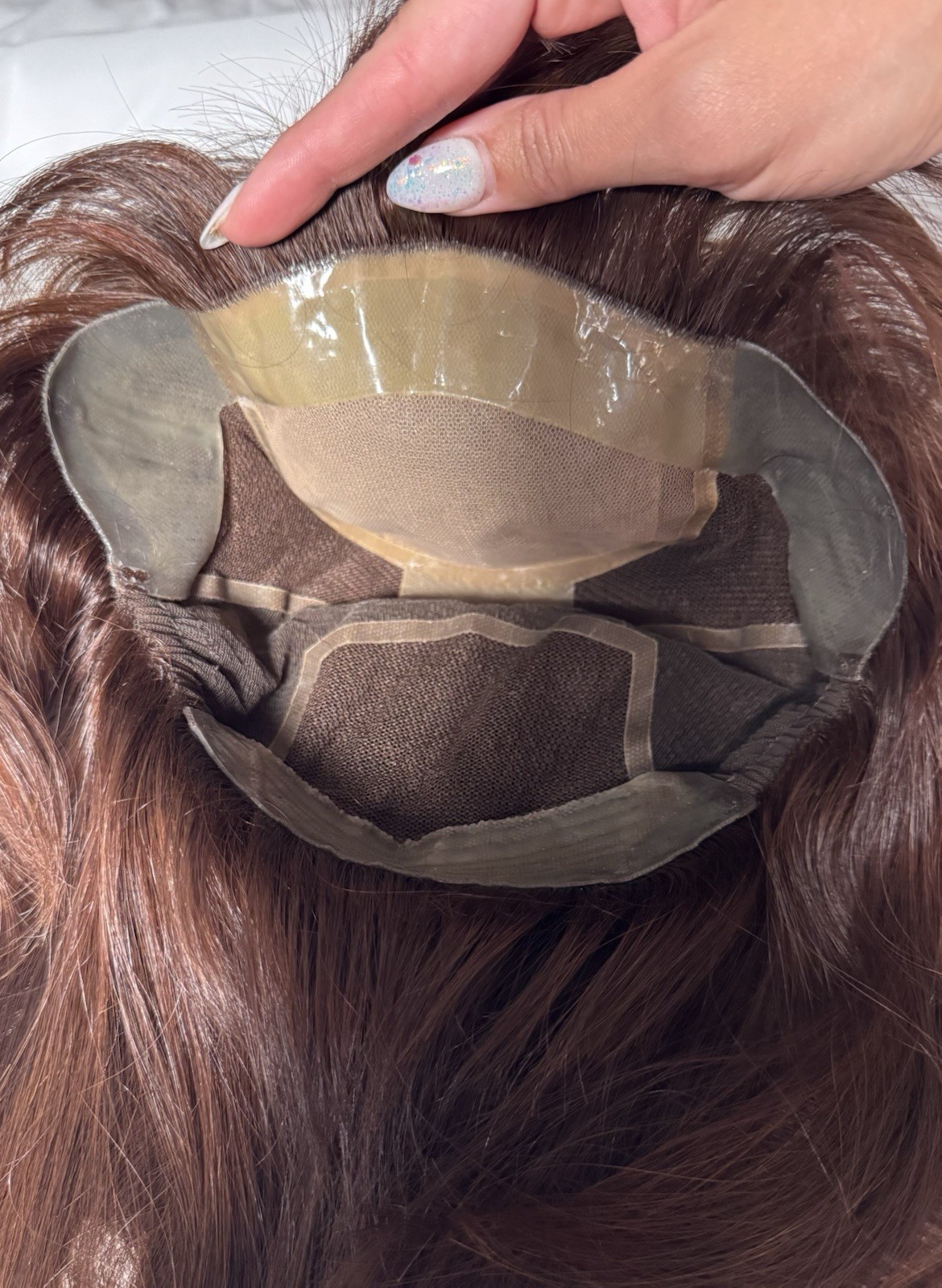 Custom Chic Gripper Follea by Daniel Alain European Real Human Hair Medical Wig