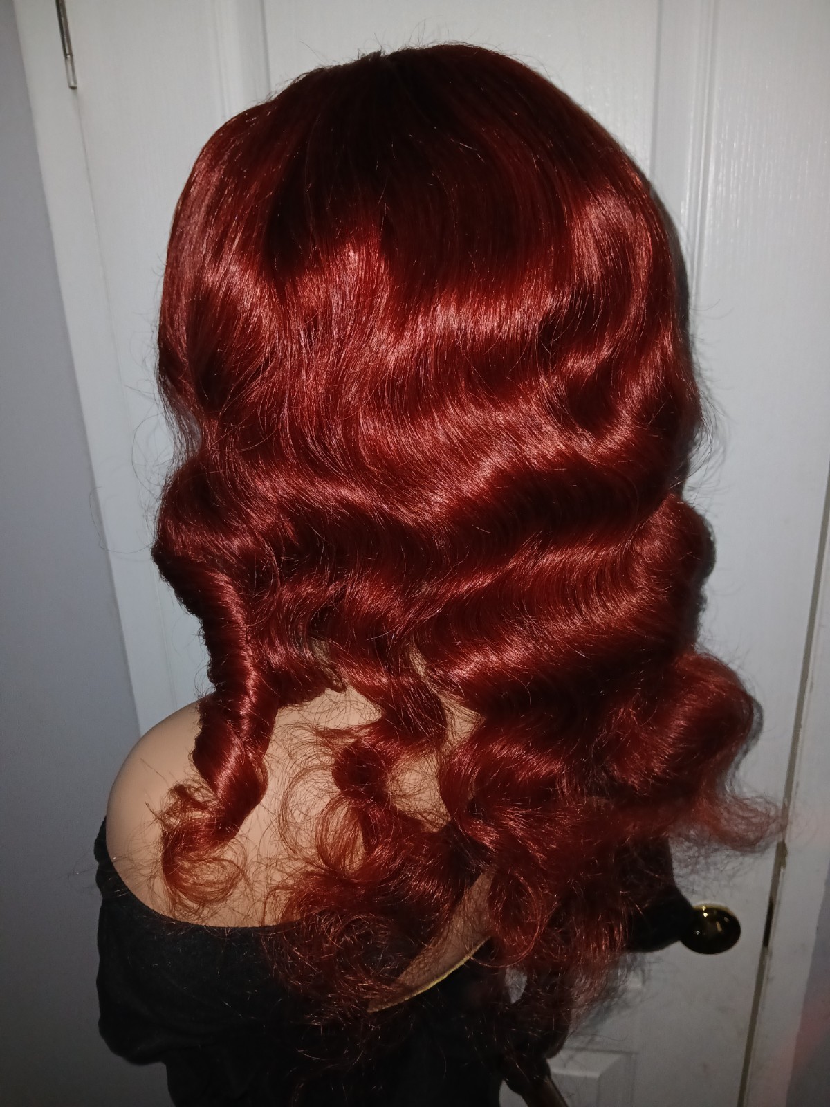 33B Reddish Brown Bundles with 4×4 Closure Body Wave Bundles Human Hair Wig