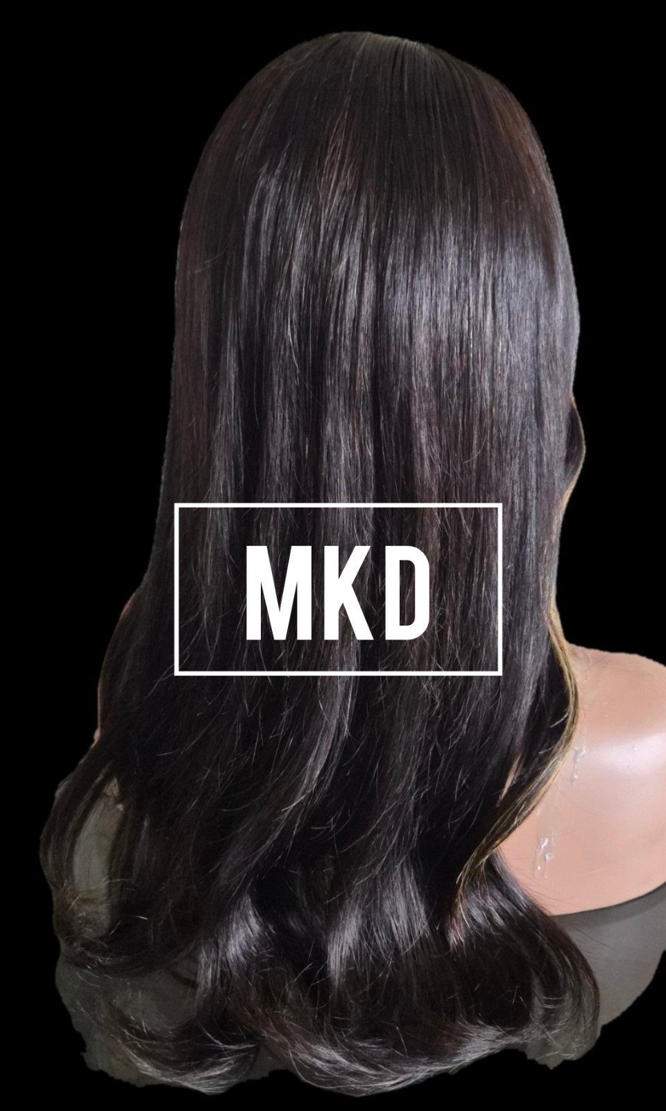 Glueless 2×6 Lace Front Human Hair Wigs Custom Color 180% Density Remy BodyWave”