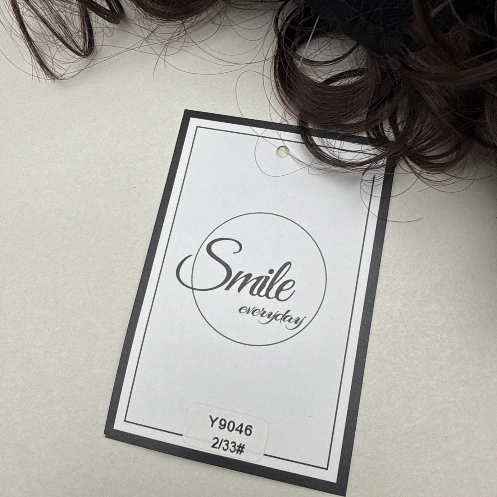 Baruisi Short Curly Wavy Blonde Brown Wigs For Women Natural Looking Synthetic..
