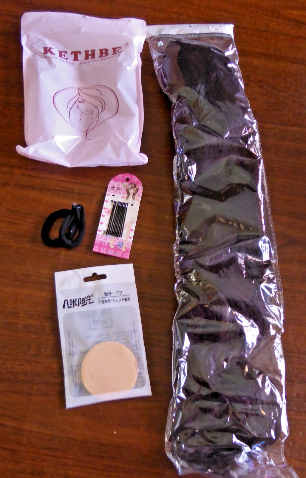 Kethbe Brunette Hair Extension 24 Inches New in Package