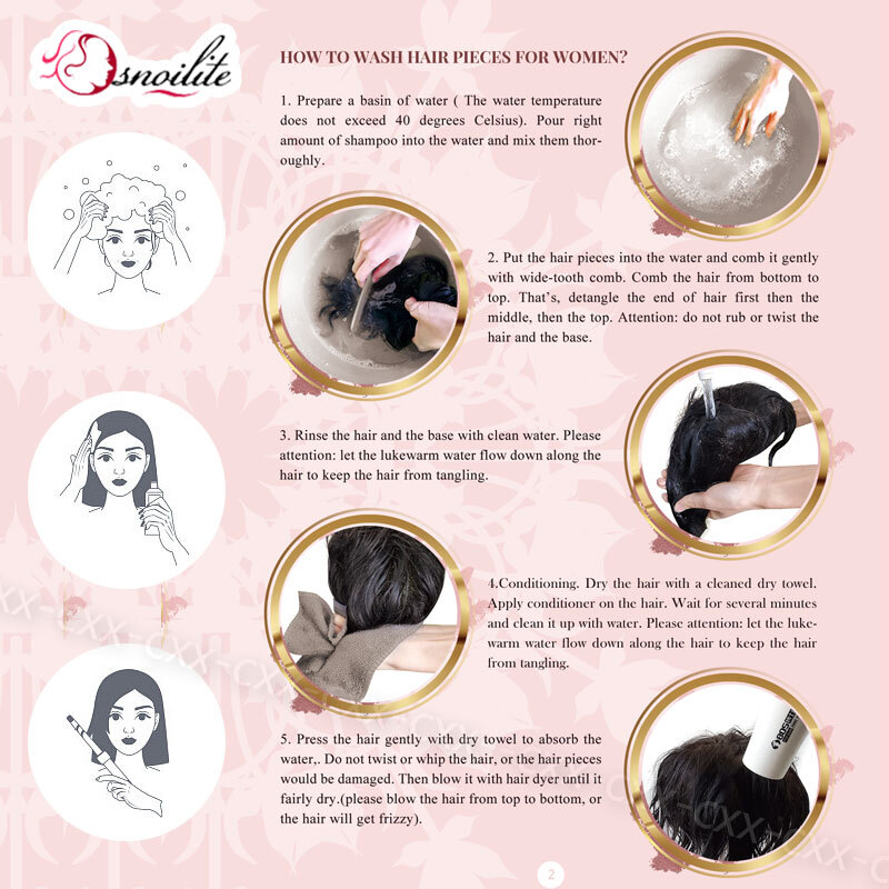 8x10cm Swiss Lace Clip in Topper Remy Human Hair Women Toupee Free-Part Straight