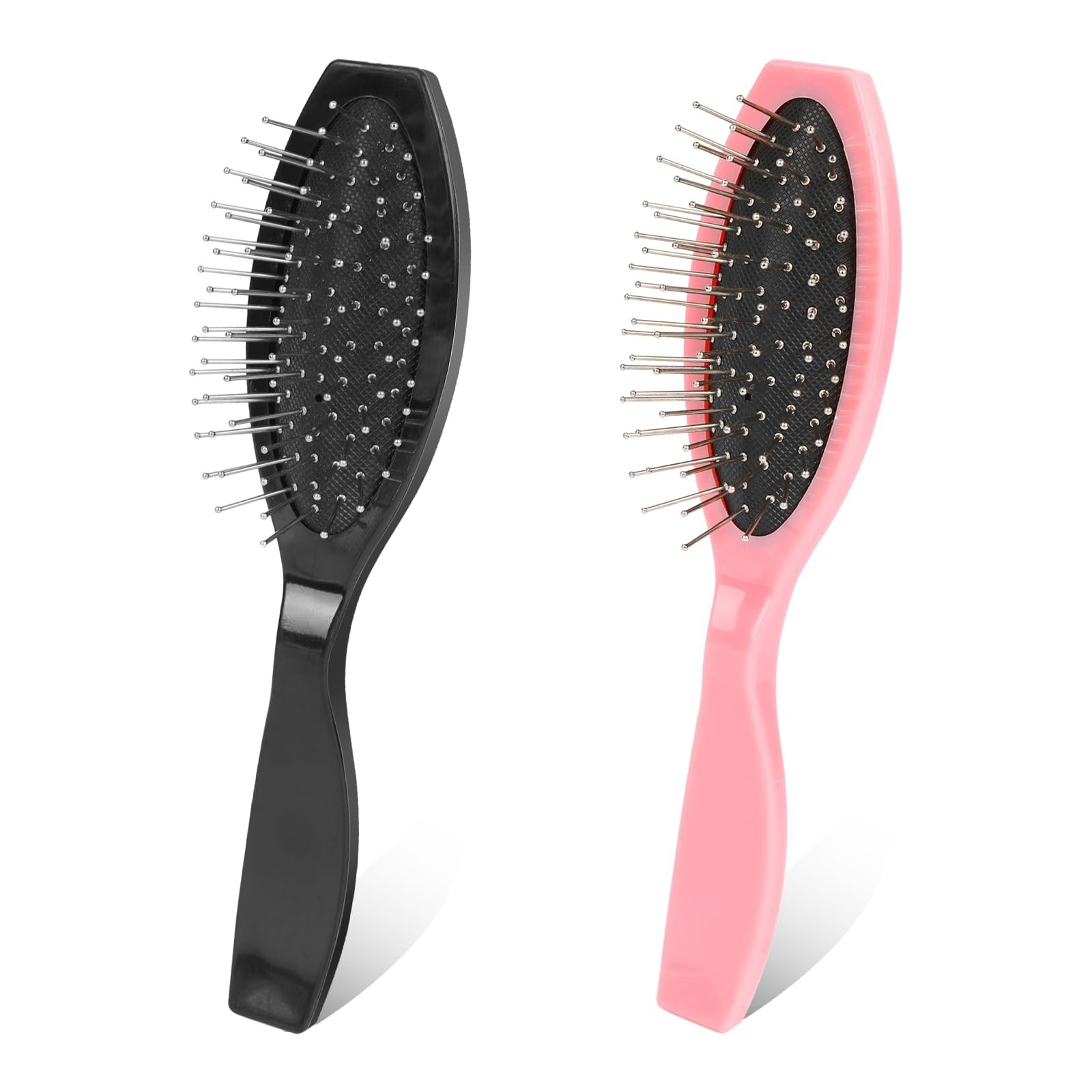 2 Pack Stainless Steel Wig Wire Brush & Combs for Wigs, Extensions, Hair Care