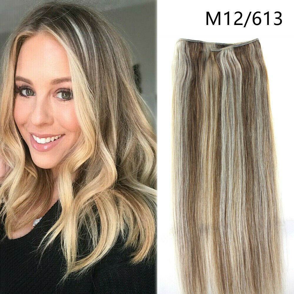 Sew in Weft Human Hair Extensions Double Weave Real Human Hair Bundles Straight