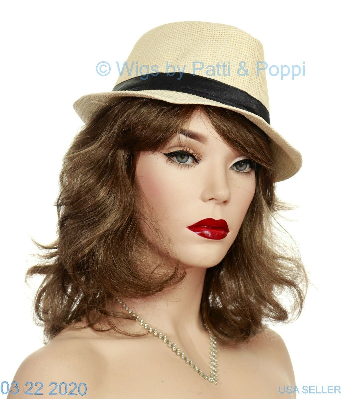 JESSICA CLASSIC CAP WIG JON RENAU COLOR 10RH16 HIGHLIGHTED BROWN -2-SP