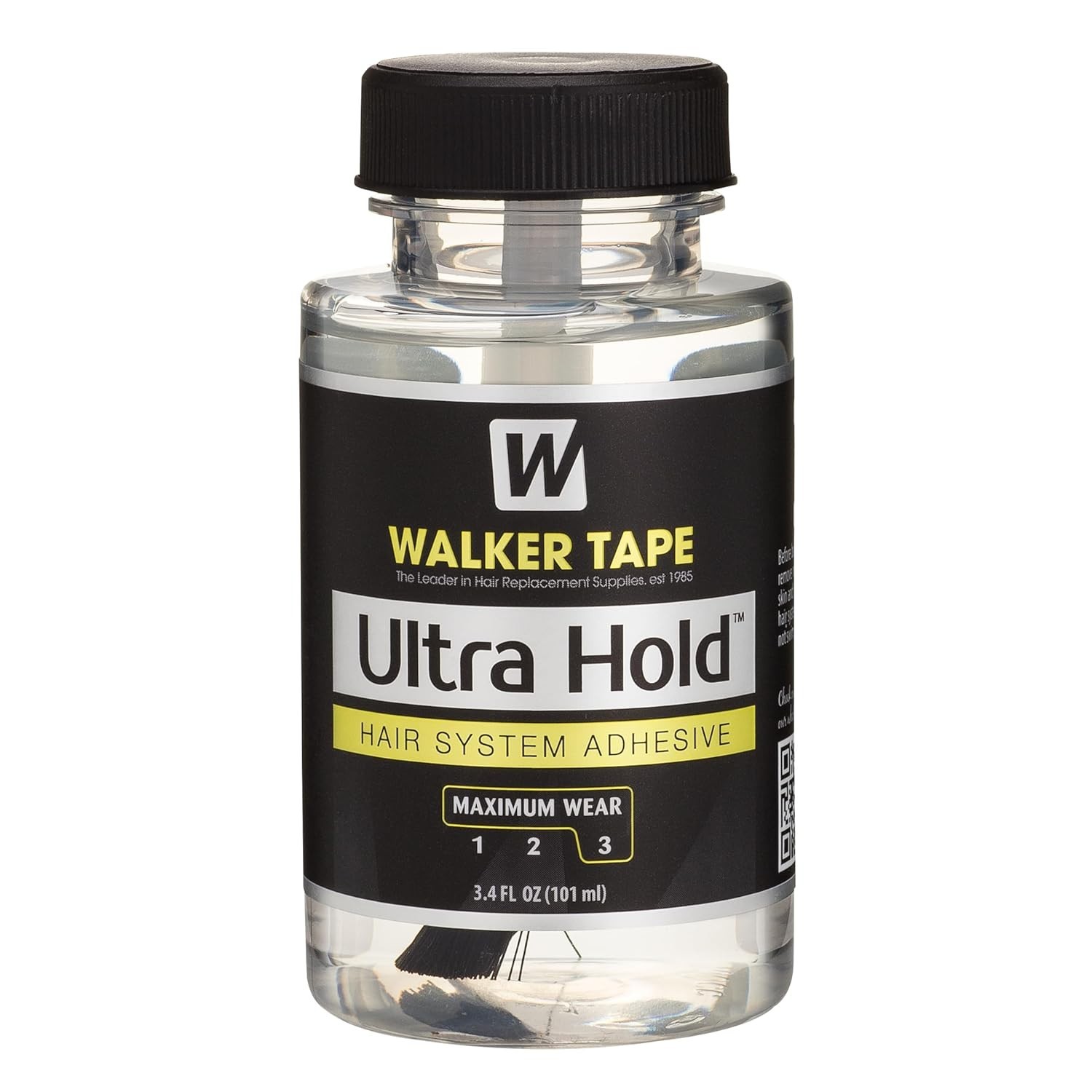 Ultra Hold Brush-On Adhesive 3.4 oz, Waterproof Clear-Drying Wig Glue for Lac…