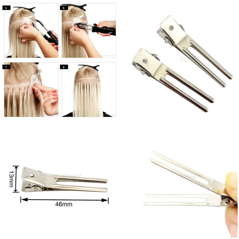 Heat Shield Guards Clear Fusion Glue Protector for Hair Extension Using