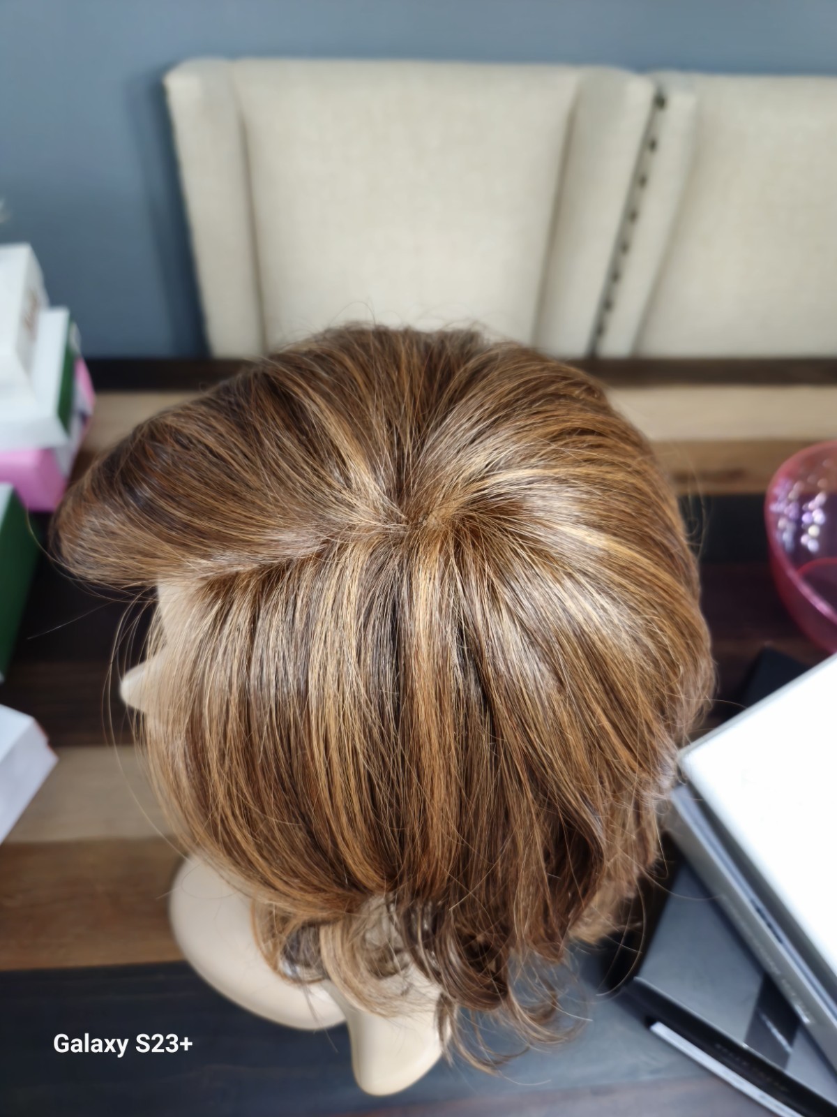 HairUWear Flirt Alert Wavy Wig Ginger Brown Medium Cap MPN 37124