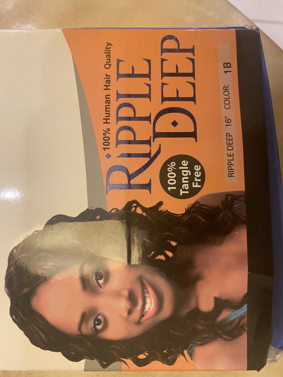 HAIRTREND SYNTETHIC ALL IN ONE DEEP WAVE 10 12 14 16 &”12 CLOSURE LOT 4 COLOR 1B