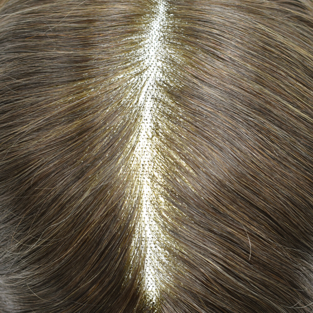 Mens Hair Replacemement System Mens Toupee Human Hairpiece Wig Hair System Men