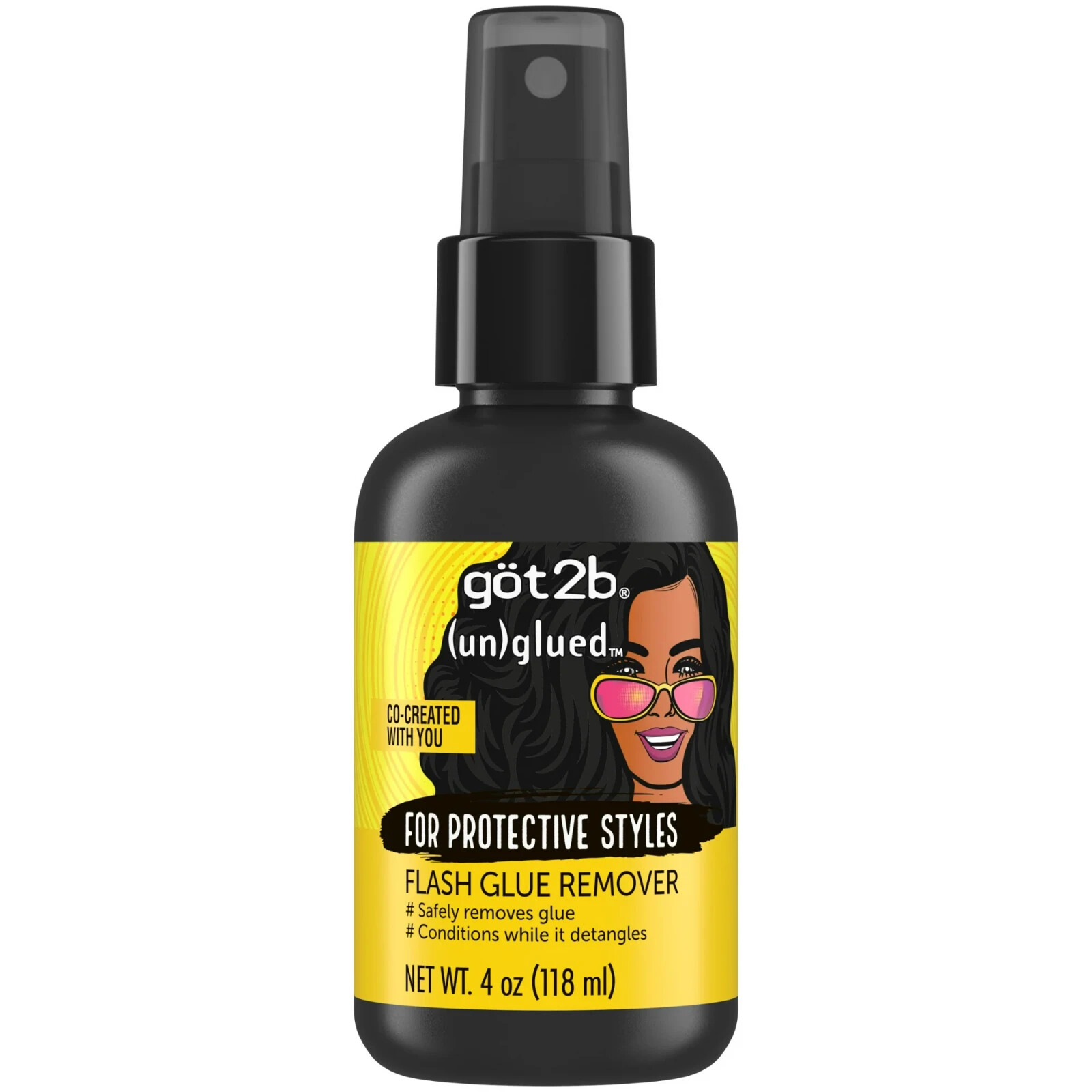 got2b (un)glued Flash Glue Remover Spray 4oz for Wigs Lace Fronts New
