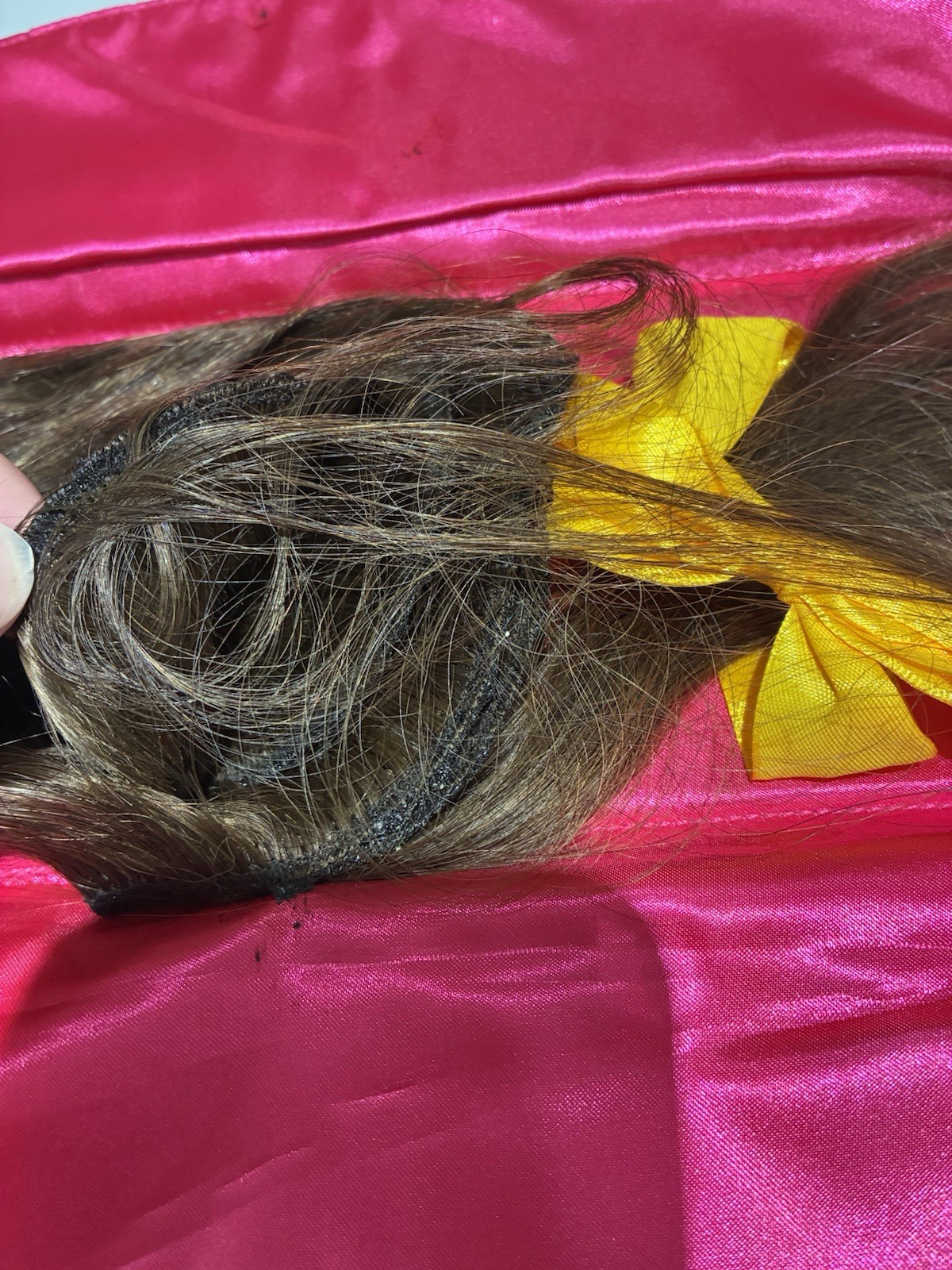 100% Human Hair Wavy Weft Hair Extension 21-30in Medium Brown Women
