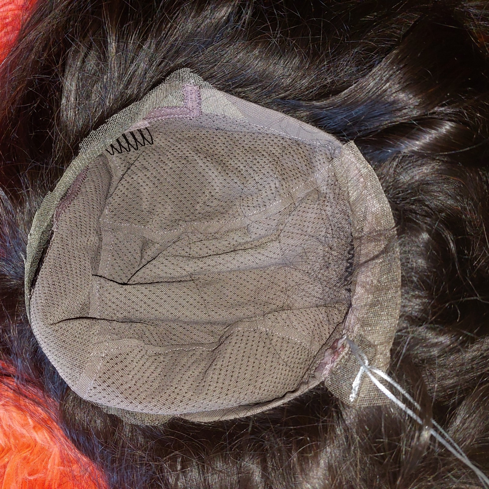 Violet 100% Human Virgin Hair Hademade New Wig